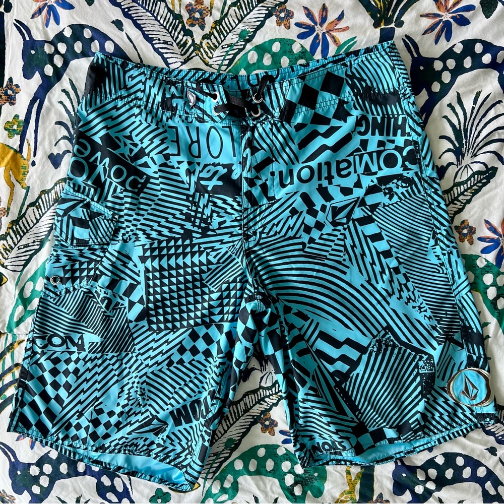 Volcom Board/Swim Shorts - Waist 34